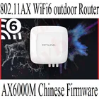 Подбородок-прошивки, Wi-Fi6 802.11AX WiFi6 Беспроводной открытой месности AP точка доступа, 2,4 ГГц 1147 м Wi-Fi 5 ГГц 4804 м, 2500 м RJ45 порт SFP порта, AX6000 Wi-Fi 6