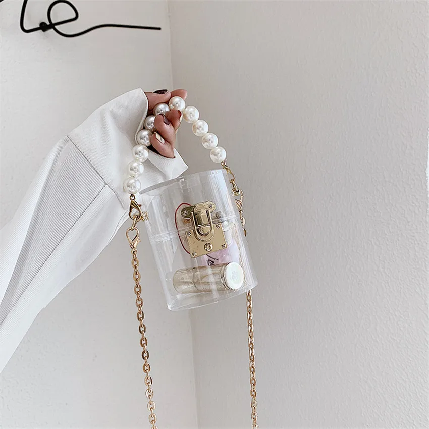 TOYOOSKY прозрачная акриловая сумка-тоут пластиковая коробка из ПВХ женская летняя