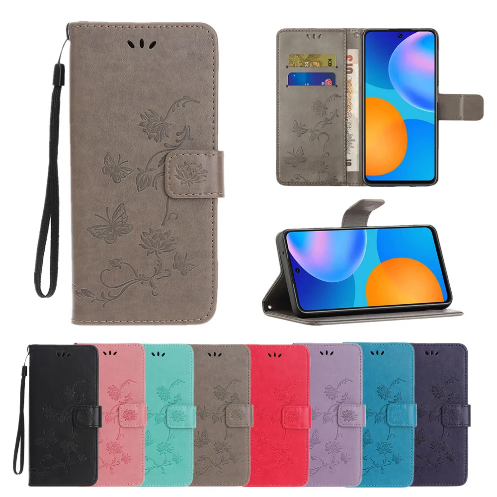 

Embossed Flip Leather Case for One Plus Nord N100 N10 5G Fundas Business Wallet Card Holder Shockproof Folded Stand Lanyard Etui