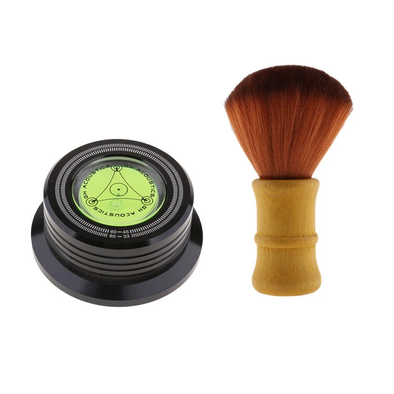 LP виниловая запись проигрыватель Дисковый стабилизатор с чистящей щеткой для Phono