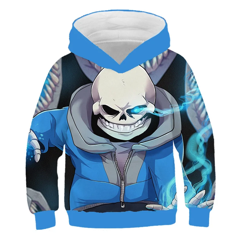 

2020 New Cartoon undertale sans Children Hoodies Sweatshirt Kids Pullover Tops Boys Girls 3D Printed Clothes