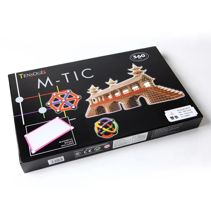 

Children's Toys, Plastic Magnetic Stick Building Blocks, Puzzle and Ever-changing Magnetic Building Blocks, Gifts for Children