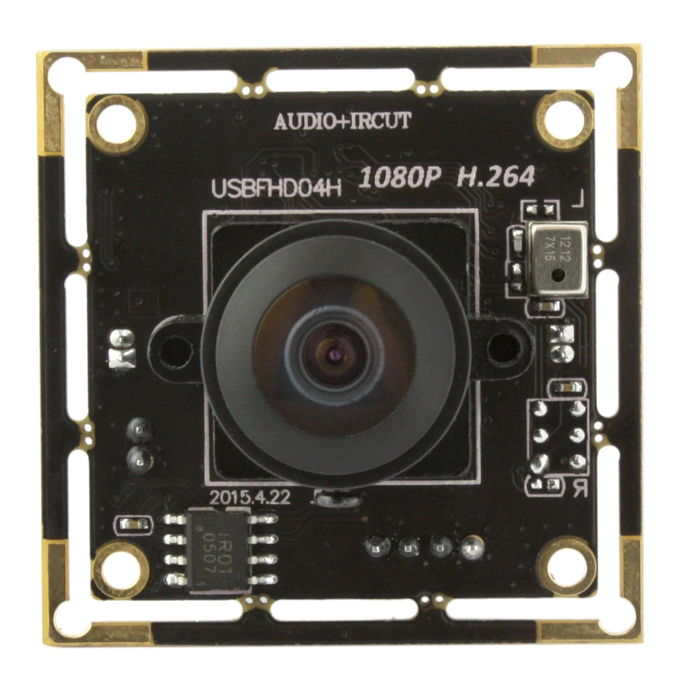 Широкоугольный USB-модуль камеры с объективом Fisheyes для Raspberry Pi Full HD 1080P 2 МП |