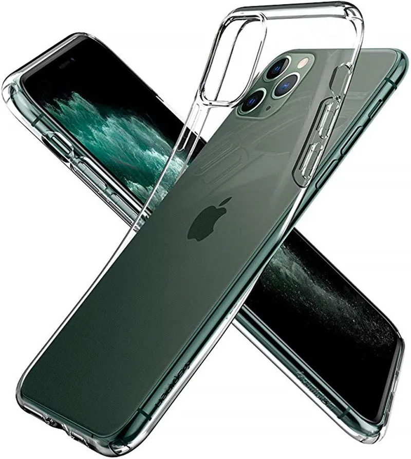 Роскошный прозрачный Мягкий ТПУ силиконовый чехол для iPhone 11 pro XS MAX XR 6 7 6S Plus
