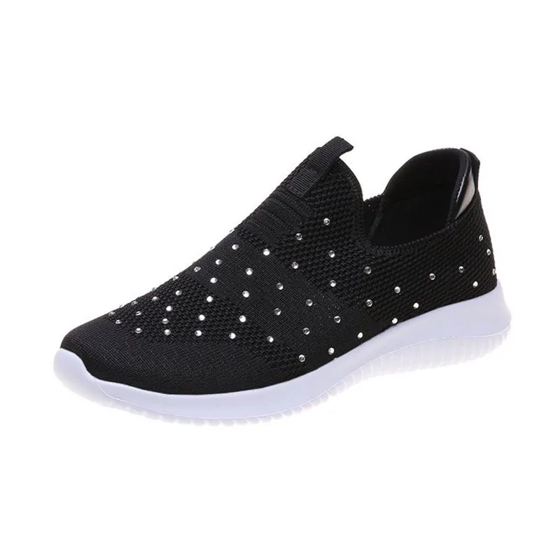 

2020 Sneakers Breathable Women's Flying bling Socks Shoes ladies Sneakers Casual Shoes Student Running Shoes Adult Leisure Shoe