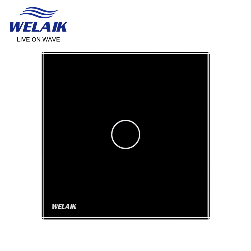 WELAIK ЕС/Великобритания 86*86 мм низкая нагрузка 1 комплект канал RF 433 МГц