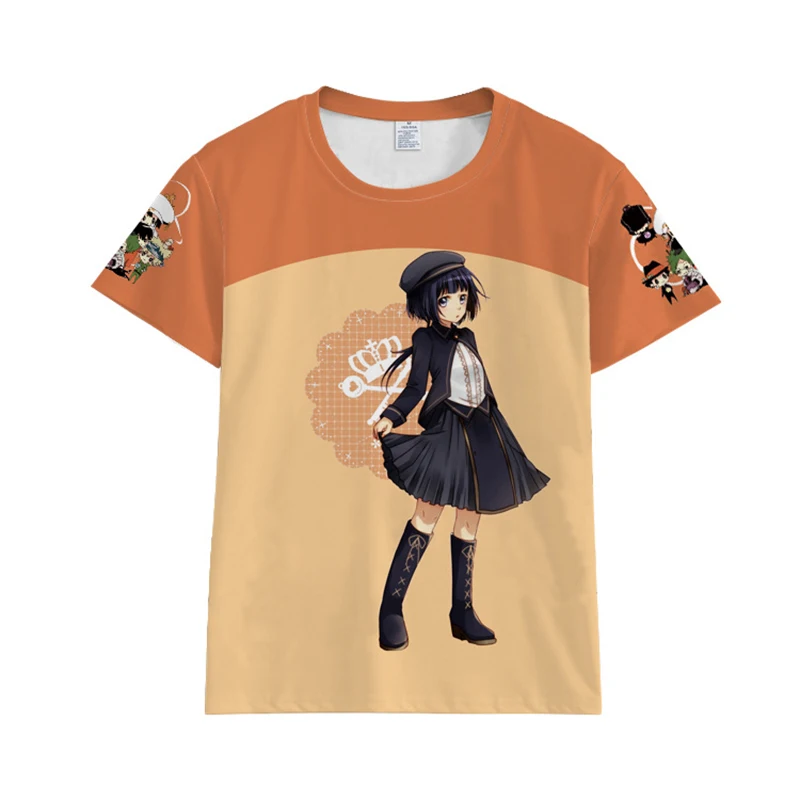 Футболка с короткими рукавами kateario Hitman Reborn Sawada Tsunayoshi кёя Хибари ранбо уличная