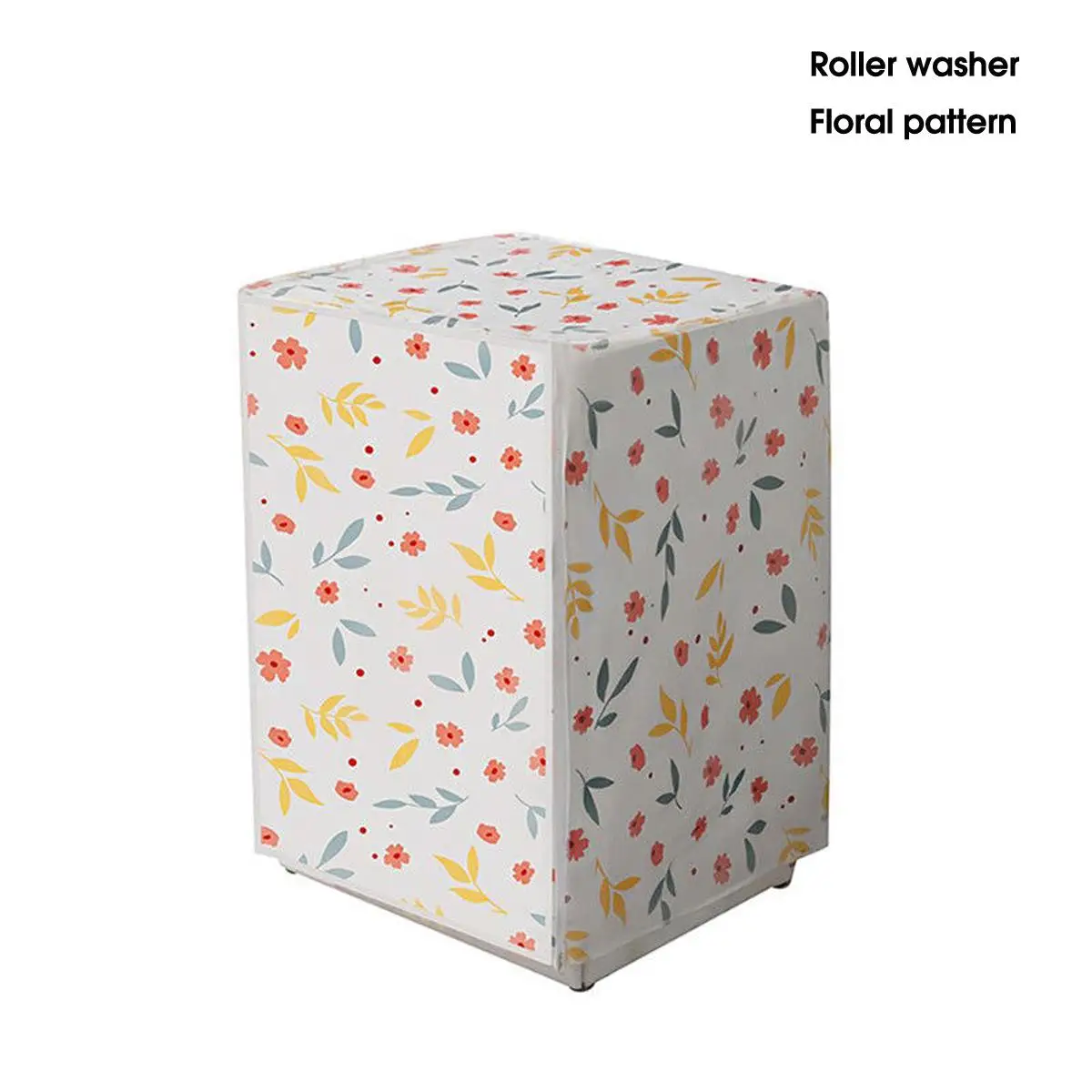 

62cm 52.5cm Roller Washer Sunscreen Washing Machine Waterproof Cover Dryer Polyester Silver Dustproof Washing Machine Cover