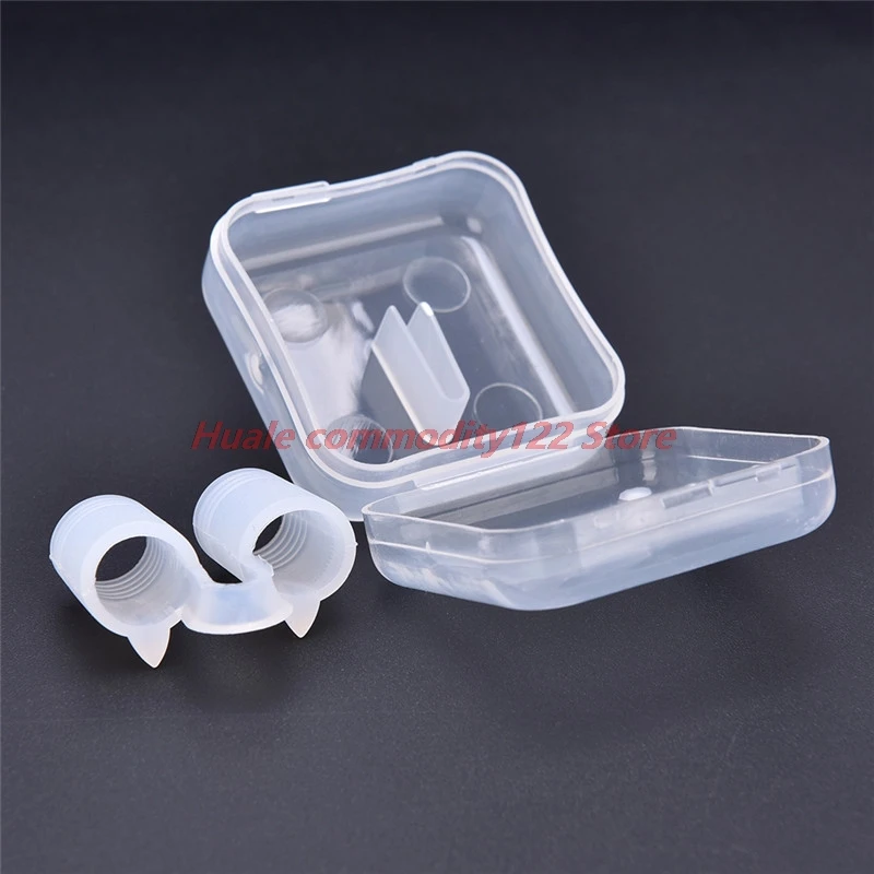 

New 1Pcs Anti Snore Nose Clip Device Stop Snoring Sleeping Aid Equipment Anti-Snoring Breathe Aid With A Box