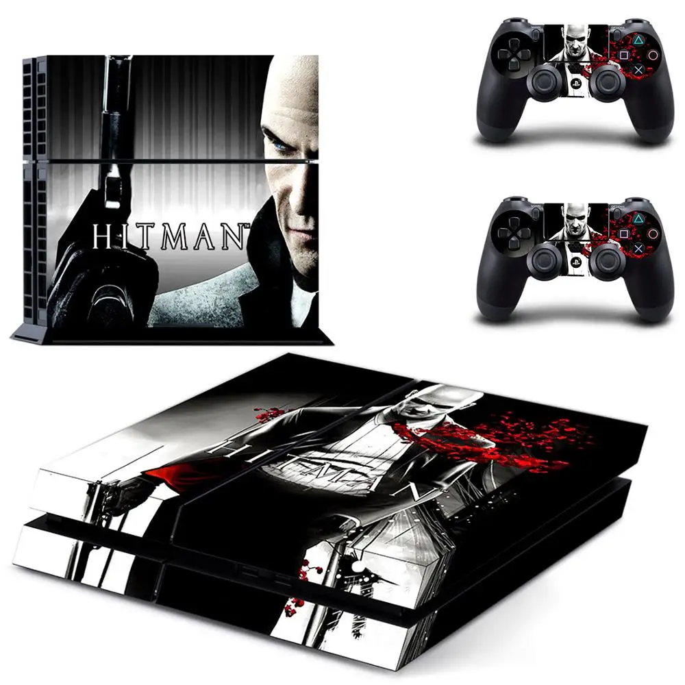 Hitman PS4 Vinly Skin PS 4 стикер Play station наклейки s Pegatinas Adesivo для консоли playstation и 2