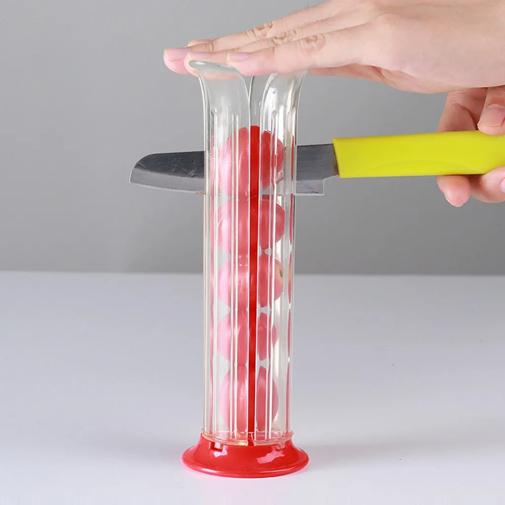 Multifunctional Grape Small Tomatoes Cutter Kitchen Accessories Pizza Fruit Splitter Slicer Cherry Cut Gadgets Artifact#D | Дом и сад