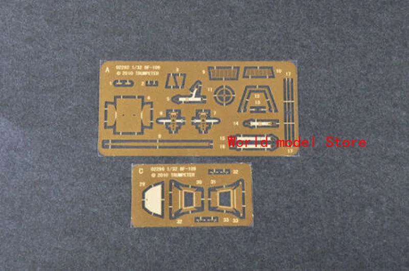 TMW Trumpeter 02299 1/32 Messerschmitt Bf 109K-4 комплекты моделей для сборки самолетов | Игрушки и