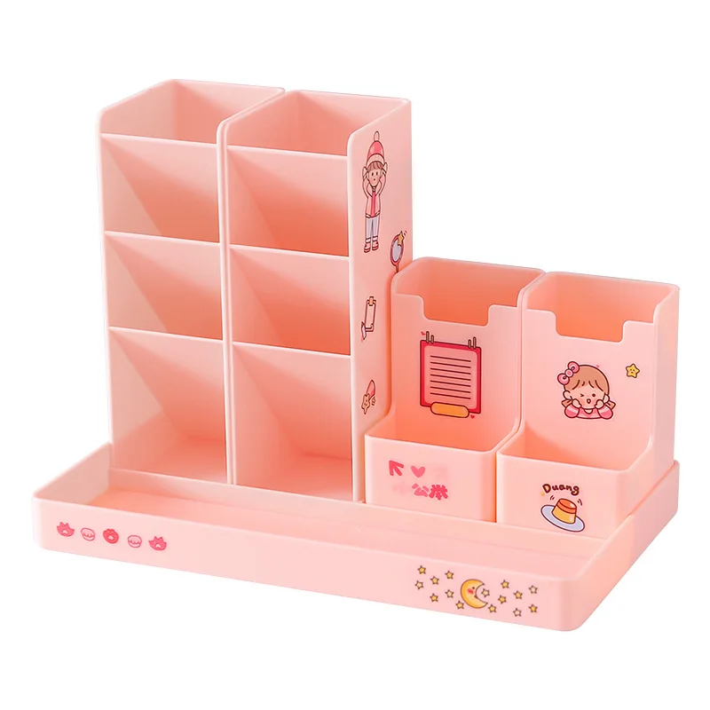 Наклонный Держатель для ручек Ins креативная Милая Модная студенческая