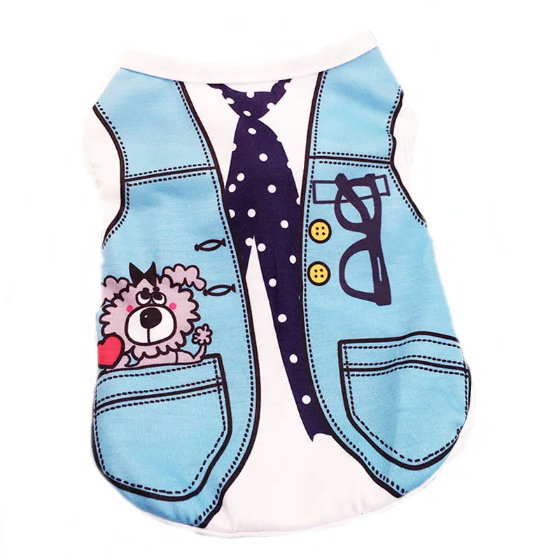 Light Blue XS-XXL Одежда для собак, теплый комбинезон для собак, пижама для собак, одежда для собак, утепленная куртка для животных с капюшоном, одежда для собак, чихуахуа, Йоркского Мопса - Цвет: Light Blue