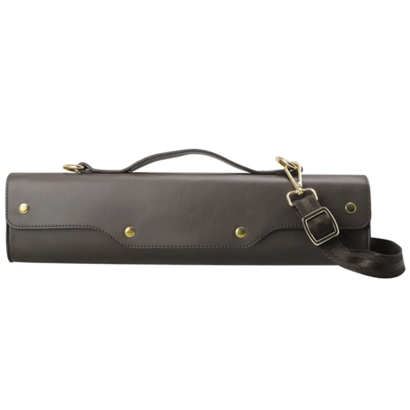 

HK.LADE кожаная и Нетканая сумка 16/17 Флейта с отверстиями Box из универсальной ткани, Портативная сумка для хранения чехлов