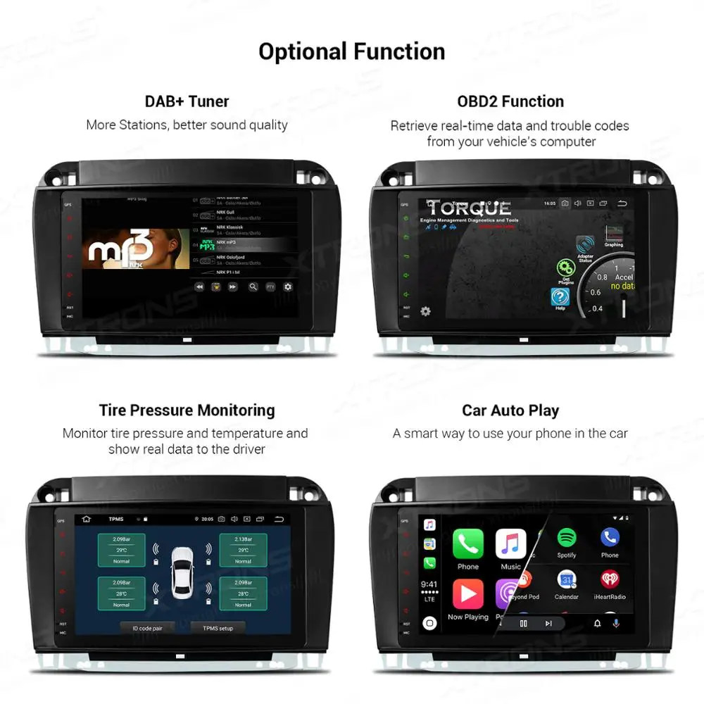 Автомобильный мультимедийный плеер на Android 10 0 с восьмиядерным процессором Qualcomm