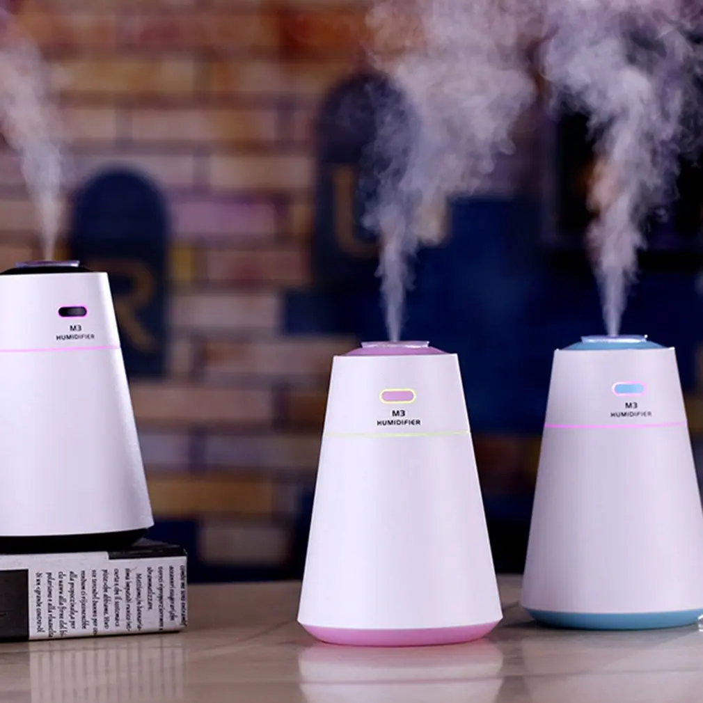 

Portable USB Air Humidifier Essential Oil Diffuser with Colorful LED Light Air Purifier for Home Office Aromatherapy