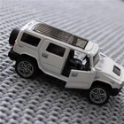Модель автомобиля из сплава 1:32, металлическая игрушка-внедорожник Hummer