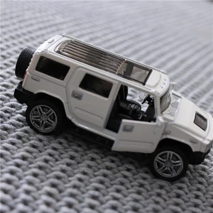 Модель автомобиля из сплава 1:32, металлическая игрушка-внедорожник Hummer