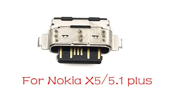 For Nokia 5.1 Plus Разъем Micro Usb для зарядки порт Jack для Nokia 3 6 7 Plus 8 6,1 7,1 5,1 Plus X5 X6 X7 запасные части - Цвет: For Nokia 5.1 Plus