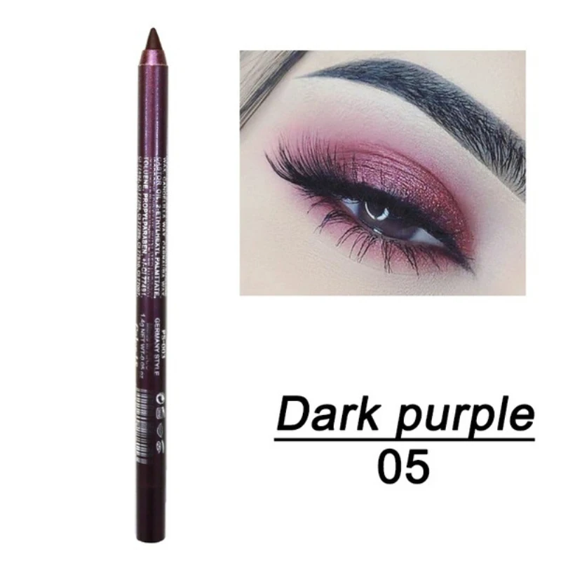 

2023 Liquid Eyeliner Pencil 14Color Eye Makeup Waterproof Colorful Make Up Long-lasting Black Brown Eye Liner Pen Women Comestic