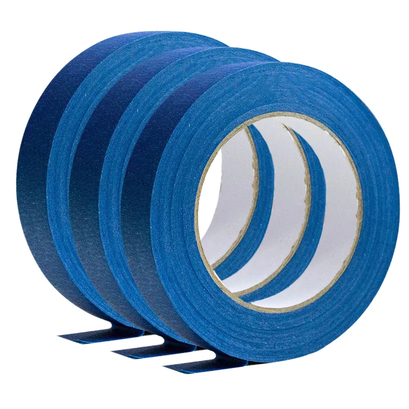 Стикеры для автомобиля клейкая лента легко удаляемая стайлинга синяя художника