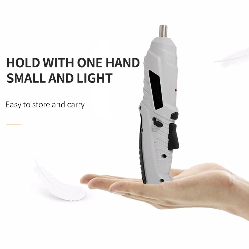 3 6 В Беспроводная электрическая отвертка Бытовая перезаряжаемая скручивающаяся