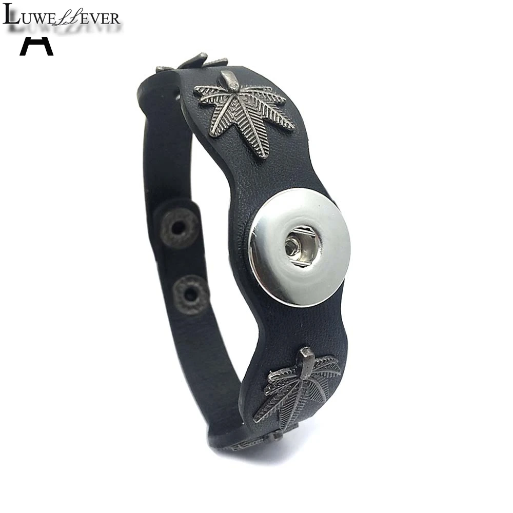 Хит панк 282 сменный настоящий браслет из натуральной кожи в стиле ретро 18 мм на