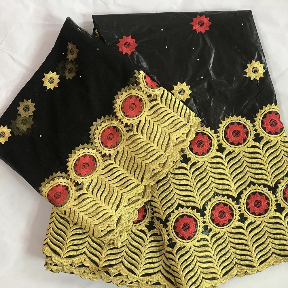 Новое поступление базин богатый 5 цветов африканская кружевная ткань тюль