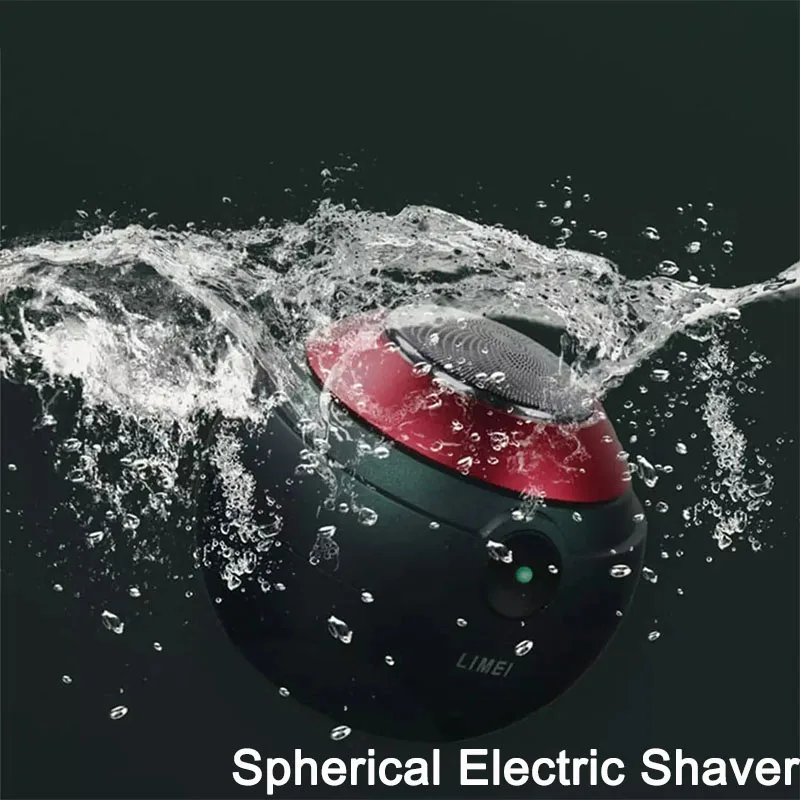 

Youpin сферические технические сферические ножи, водонепроницаемое бритье, USB зарядка, триммер для бороды, режущий станок для мужчин