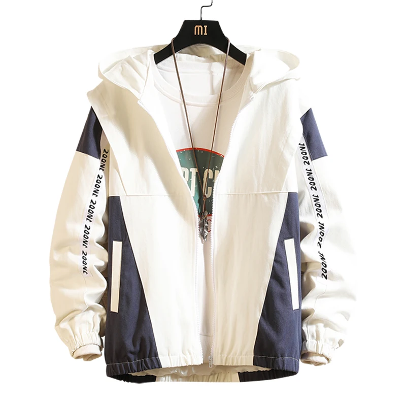 Мужская повседневная куртка с капюшоном на открытом воздухе ветрозащитные капри