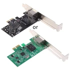 Gigabit Ethernet PCI-E сетевой контроллер карты 101001000 Мбитс RJ45 RJ-45 сетевой адаптер конвертер