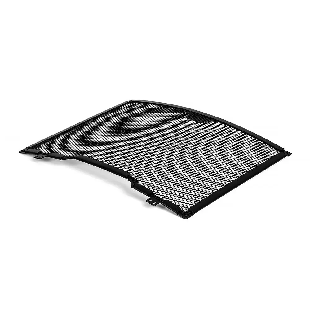

Black Motorcycle Aluminum Radiator Grille Guard Cooler Cover Protector For F4