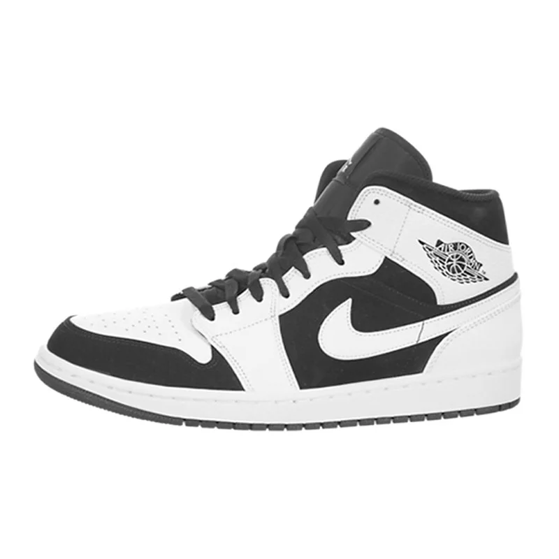 

Lightweight Basketball Shoes Mid AirAJ 1 Black Grey Non-Slip Wearable Off White Sneakers for Unisex Athletic Basketball aj1
