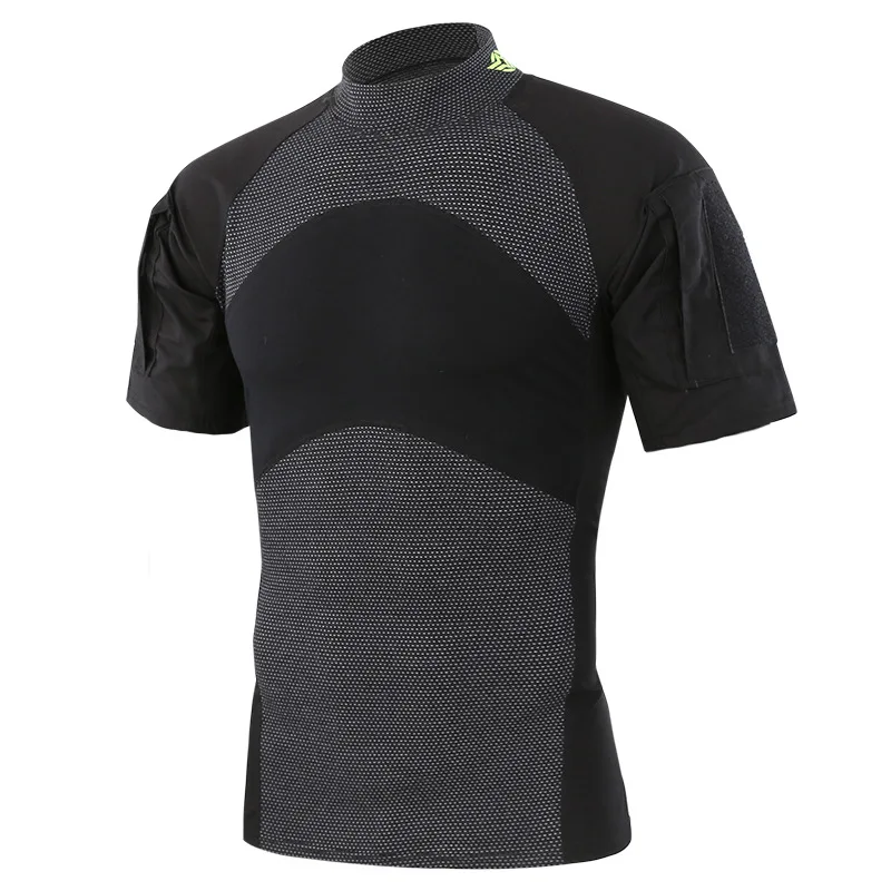 Футболка мужская камуфляжная с коротким рукавом хлопок круглый вырез расцветка