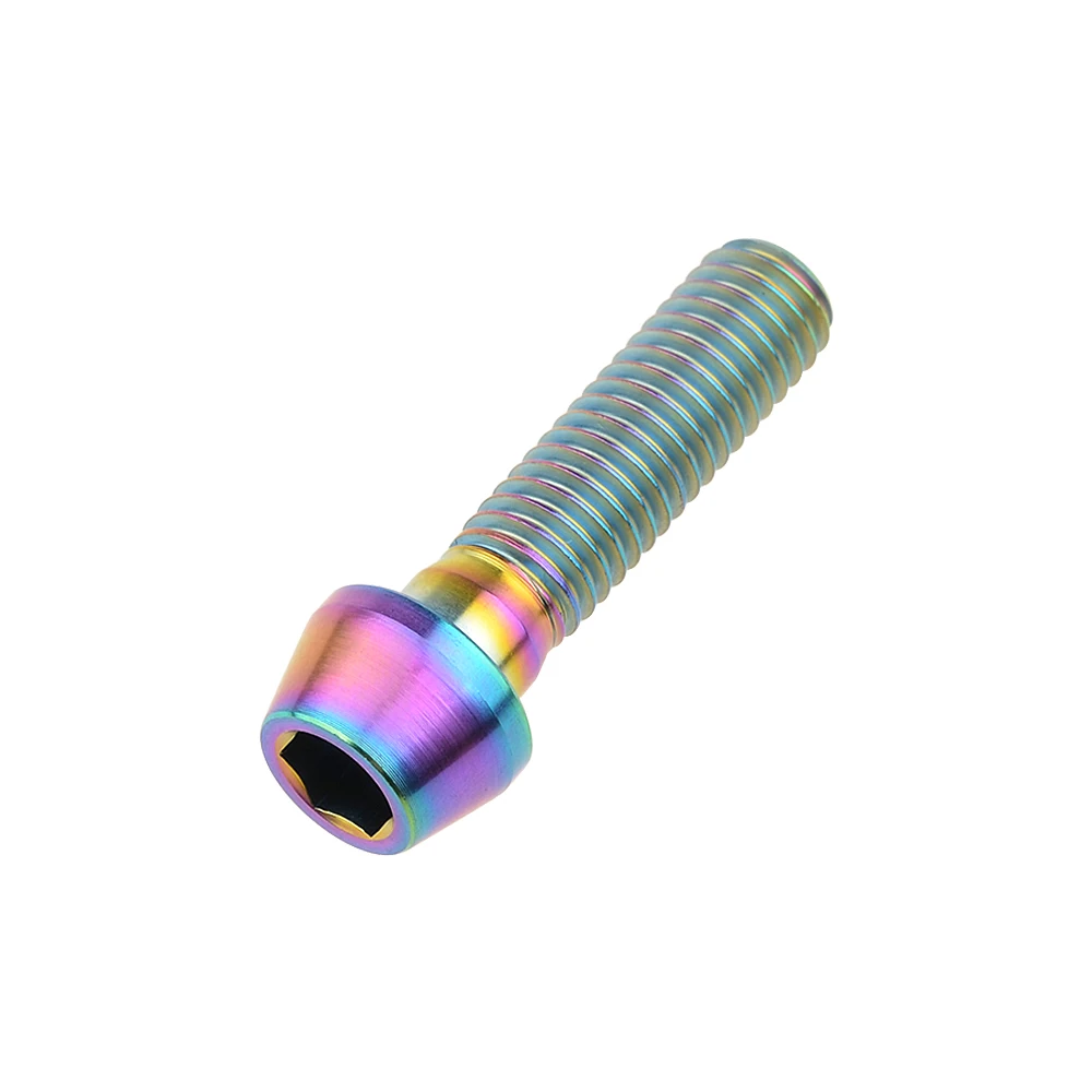 Титановые болты Xingxi с конической головкой M8x15 20 25 30 35 40 45 50 70 мм шестигранный ключ