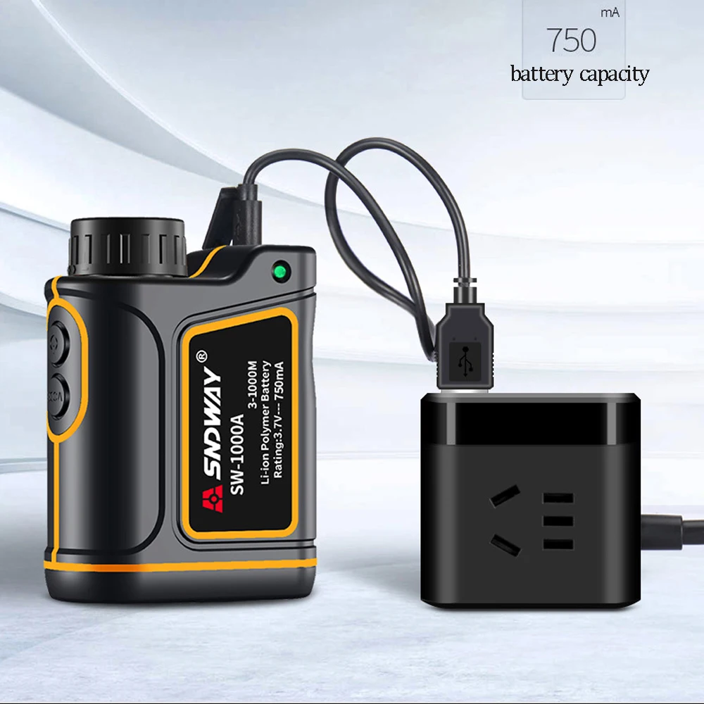 Телескоп лазерный дальномер цифровой измеритель расстояния охотничий