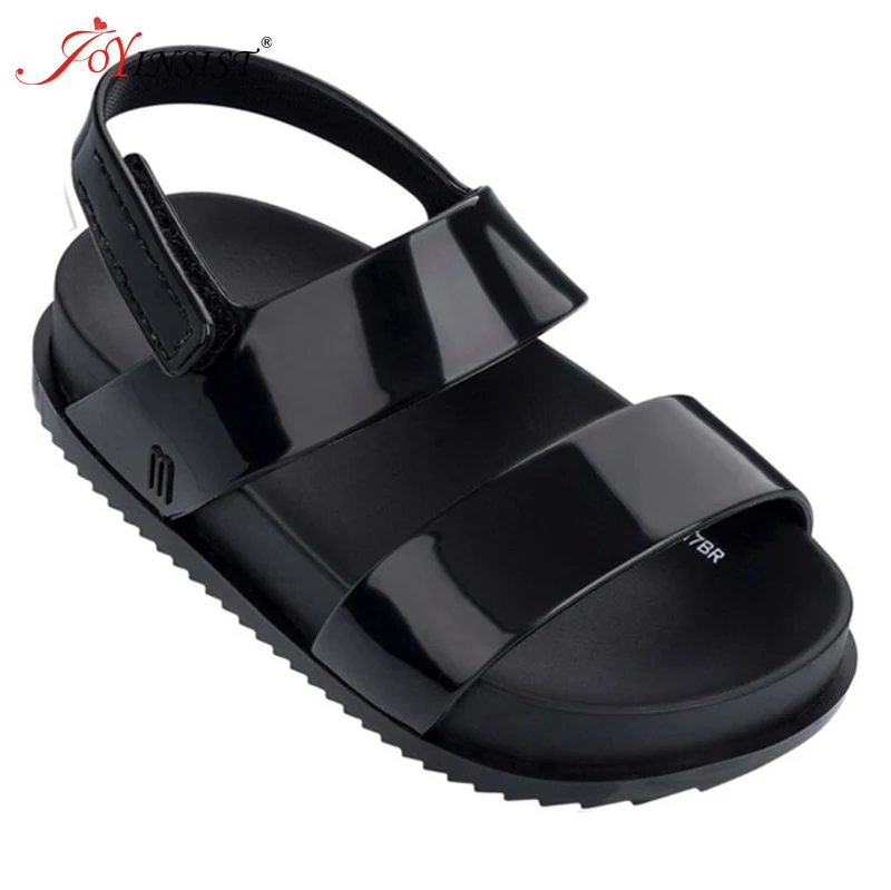 Детская обувь желе широкополосные сандалии из ПВХ|Сандалии| |