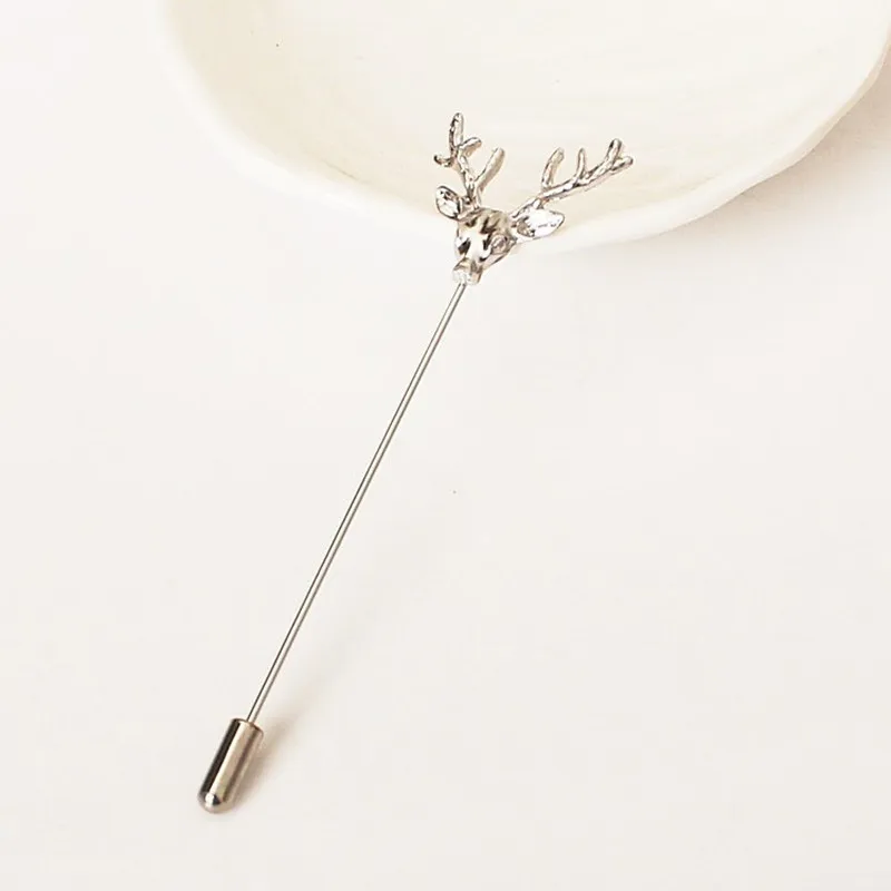 Модный Ретро Свадебный мужской ювелирный набор Инкрустированные Броши Золотой