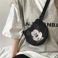 Disney Tumo Микки Маус Наплечная Сумка через плечо карманы поясная упаковка милые play крутые сумки кошельки телефон сумка клатч