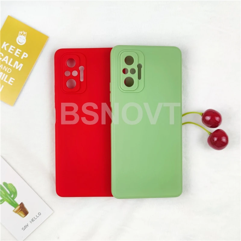 original liquid silicone case for xiaomi redmi note 10 pro 10 4g 10s shockproof soft back cover for xiaomi redmi note 10 5g capa free global shipping