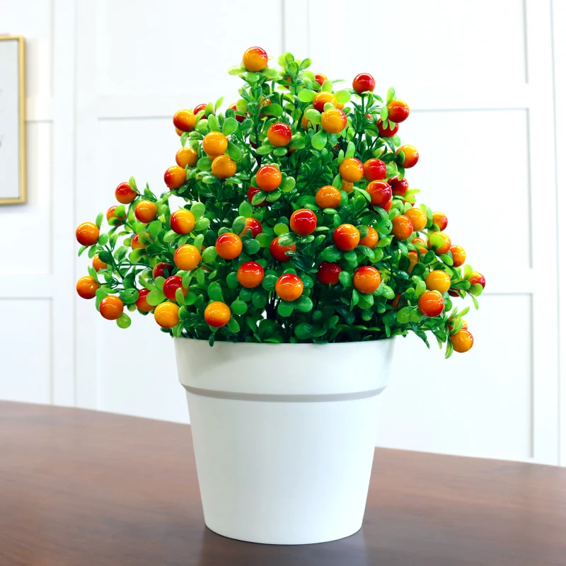 Имитация растения искусственные цветы пластиковые и костюм украшение для дома