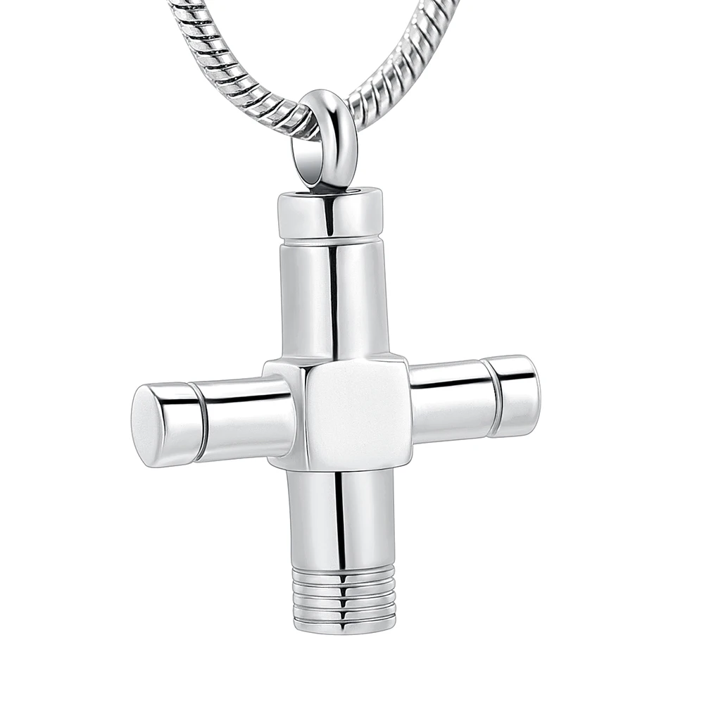 Нержавеющая сталь пепел урна сувенир ювелирные изделия уникальный крест