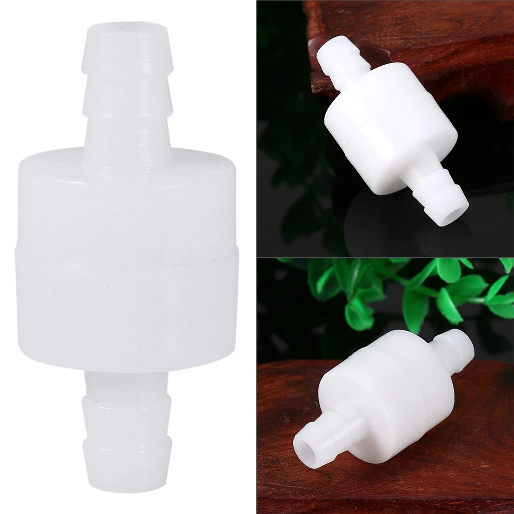 

8mm Inline Check Valve Fuel Oil Water Gas Air One Way Non Return Durable Plastic One-Way Check Valve With Pressure