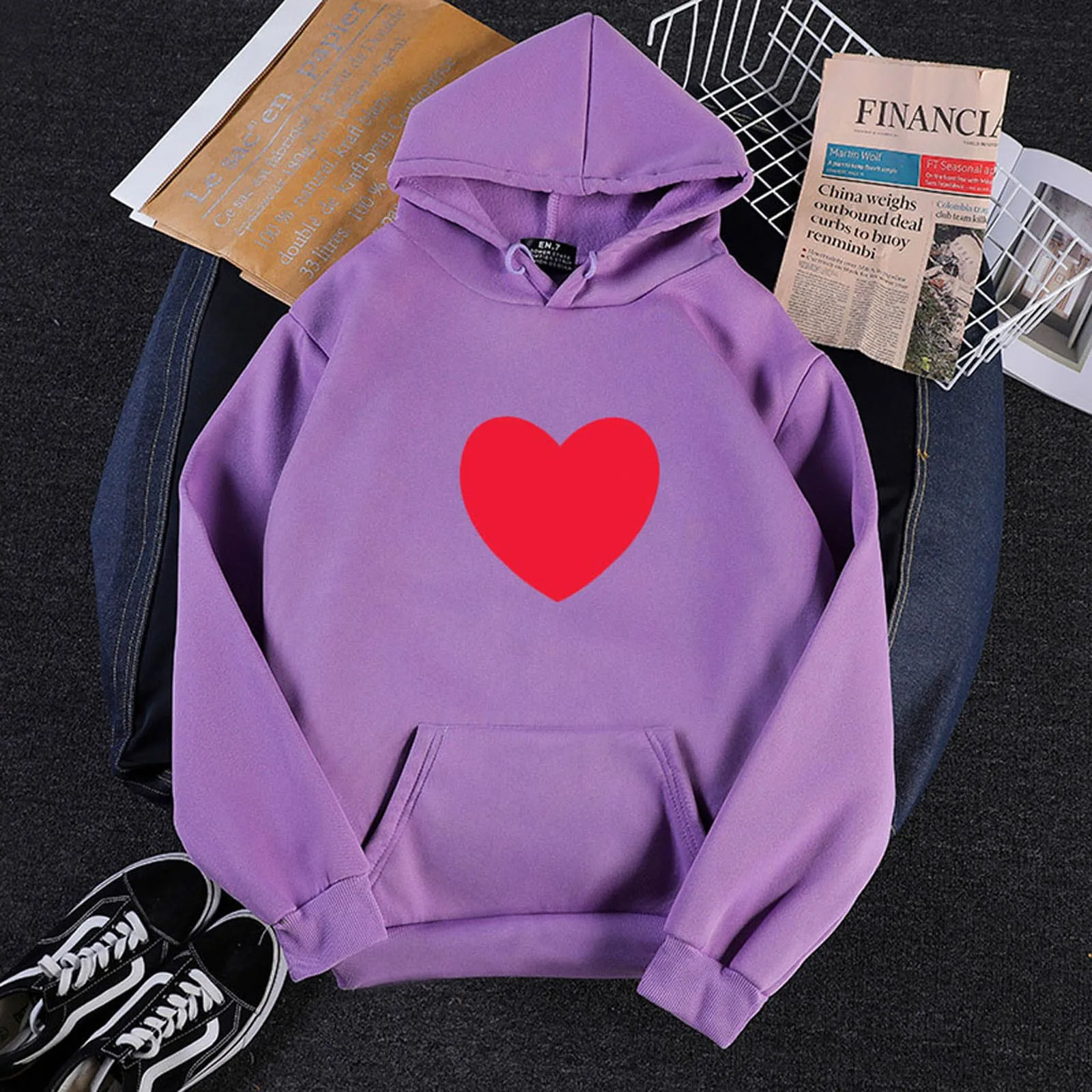 

2021 Women's Autumn Winter Hoodie Sweatshirt Pullover Tops Long Sleeved Comfortable Clothing Camisa De Entrenamiento