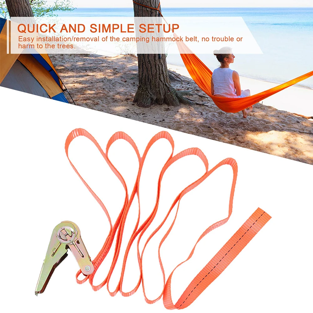 3 Pcs/Set Hammock Adjustable Outdoor Suspension Straps Tree Swing Hanging Heavy System Camping Accessories Duty | Спорт и