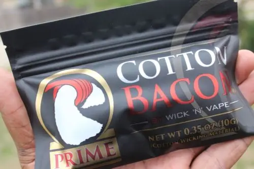 Новая мода хлопок бекон Прайм органический впитывающий материал безвкусный вейп