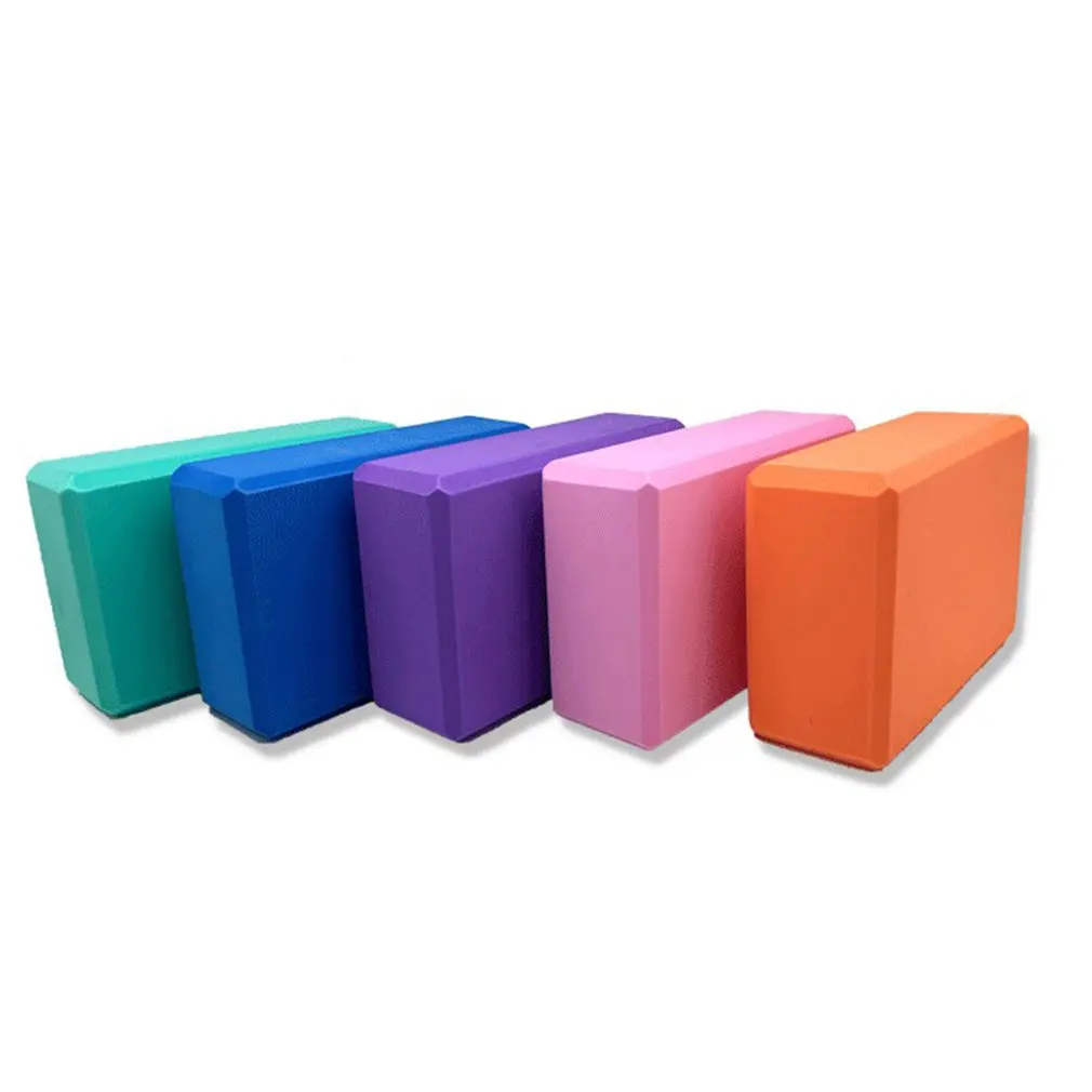 

Fitness Pilates Female High Density Non-slip EVA Fitness Training Brick Blocks Stretch Belt Yoga Reinforce