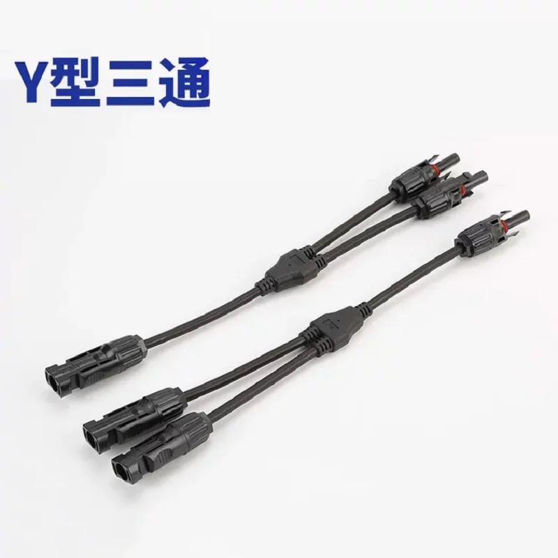 Y-разветвляющаяся параллельное подключение Электрический Солнечный разъем
