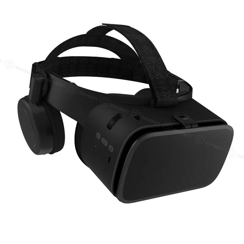 BOBO VR Z6 3D очки Виртуальная реальность для смартфона черный Google Cardboard VR гарнитура шлем Стерео BOBOVR для андроид 4,7-6,2'